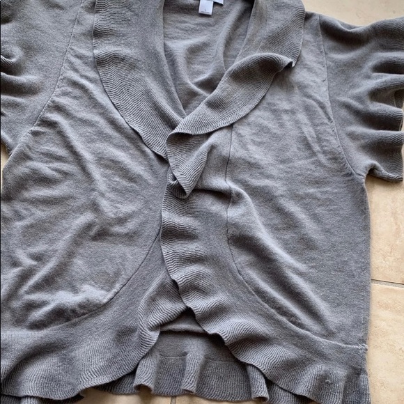 LOFT Cardigan Open Short Sleeve - Picture 5 of 8